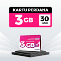 Kartu Perdana Smartfren 3GB 30 Hari