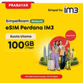 eSIM Perdana Roaming Single Pack | Malaysia 100GB / 7 Hari